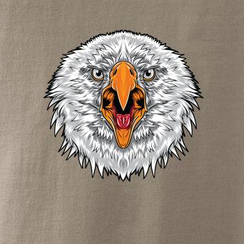 Hlava rozzlobeného orla