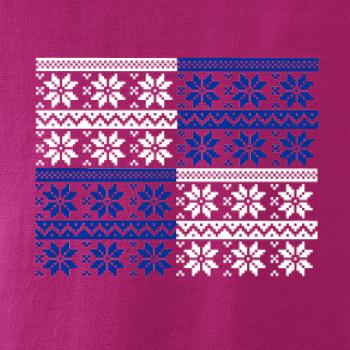 Vánoční vzor - šachovnice