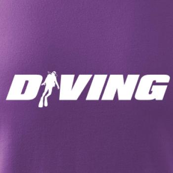 Diving nápis potápěč