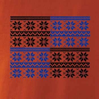 Vánoční vzor - šachovnice