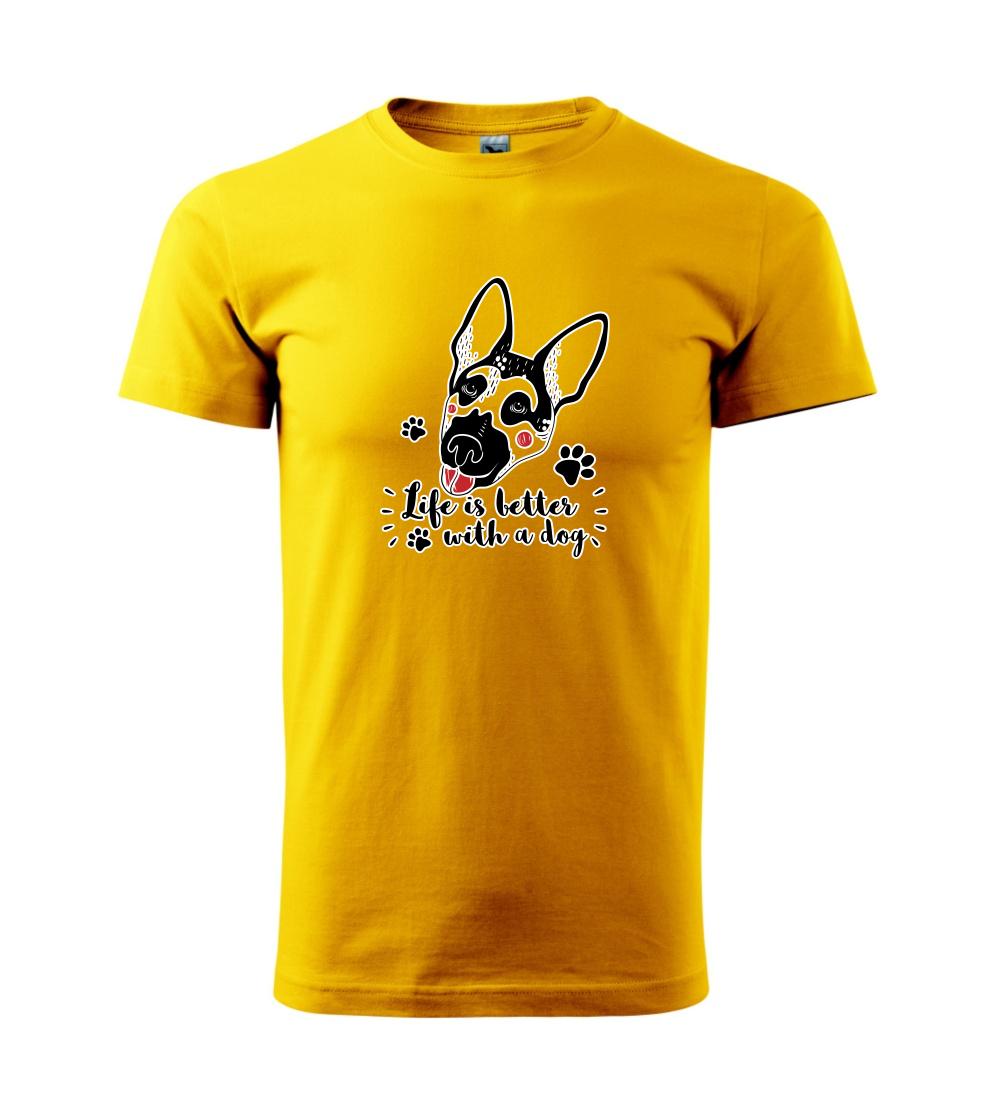 German shepherd - life is a better with dog German shepherd - life is a better with dog