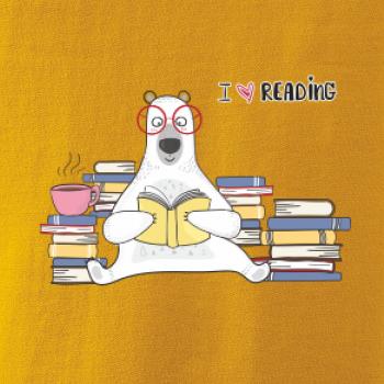 I love reading medvěd