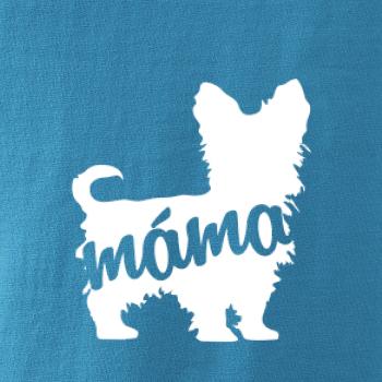 Jorkšírský teriér máma obrys