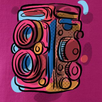 Foťák barevný - dvě čočky