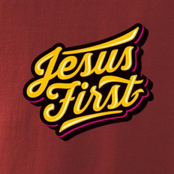 Jesus first žltý