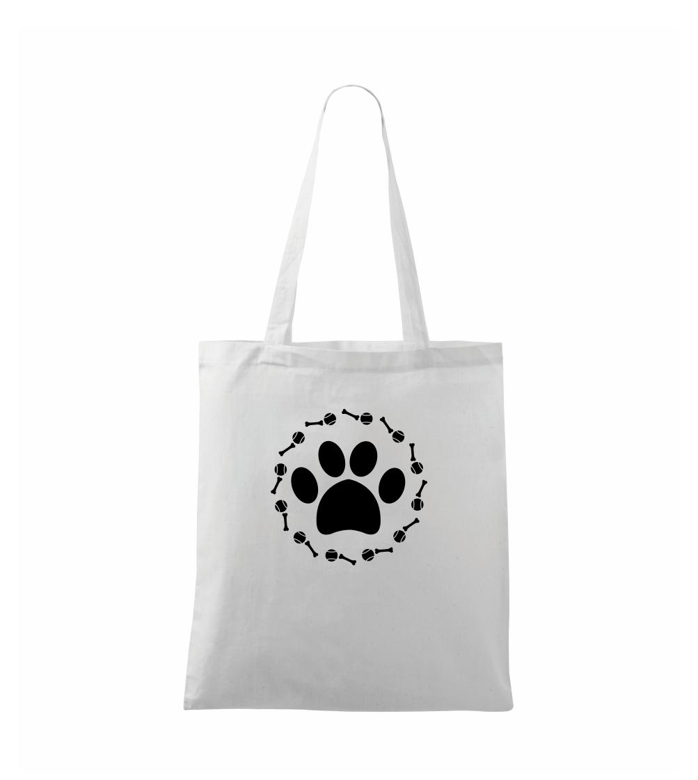 Tlapka míč kost pes