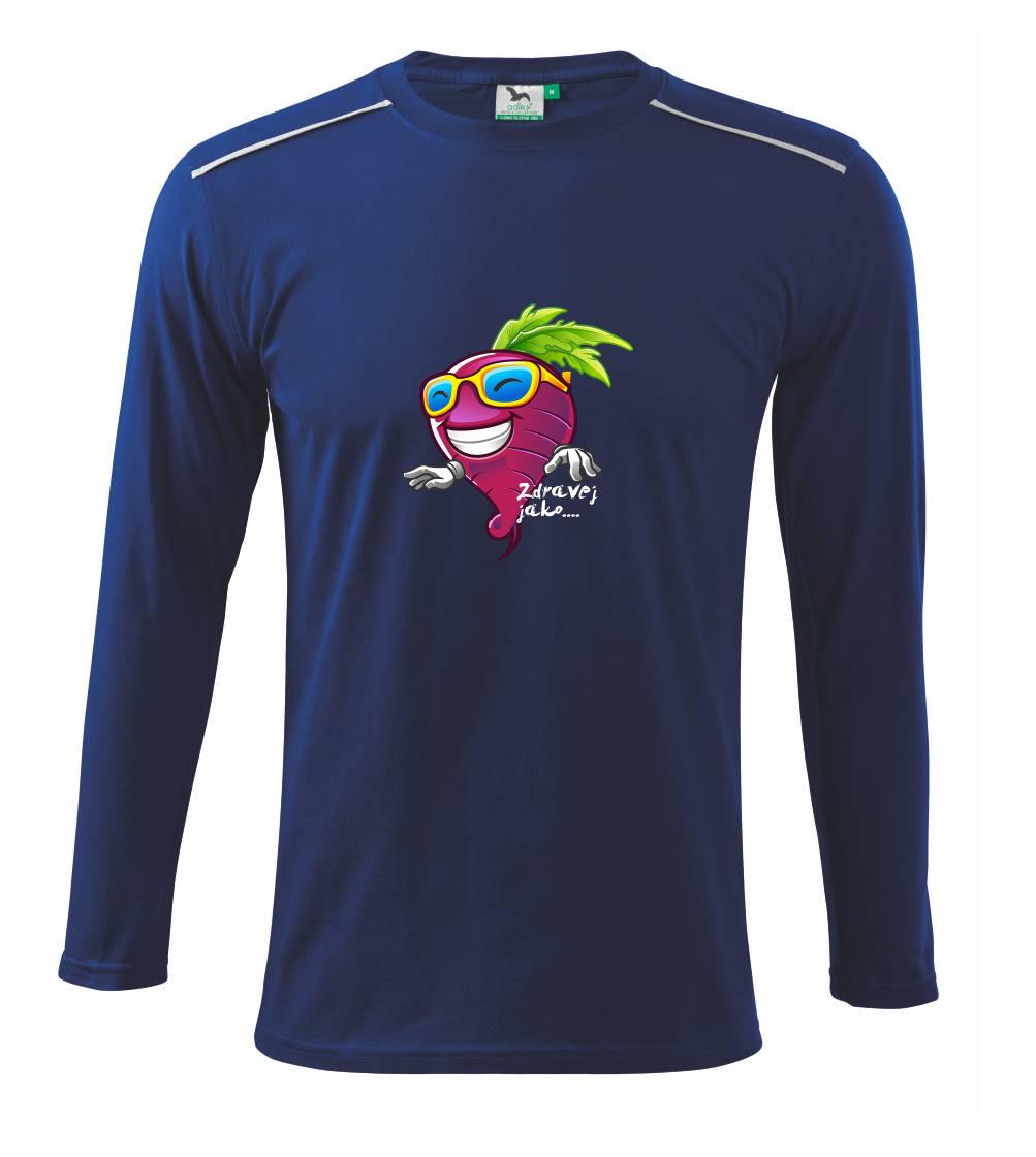 Zdravej jako řípa - Triko s dlouhým rukávem Long Sleeve