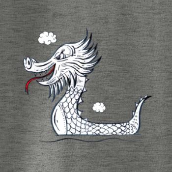 Dračí lodě olejomalba