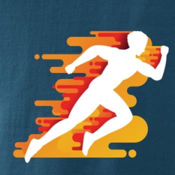 Běhání -  oranžový muž