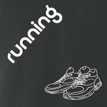 Running nápis šikmo Running nápis šikmo
