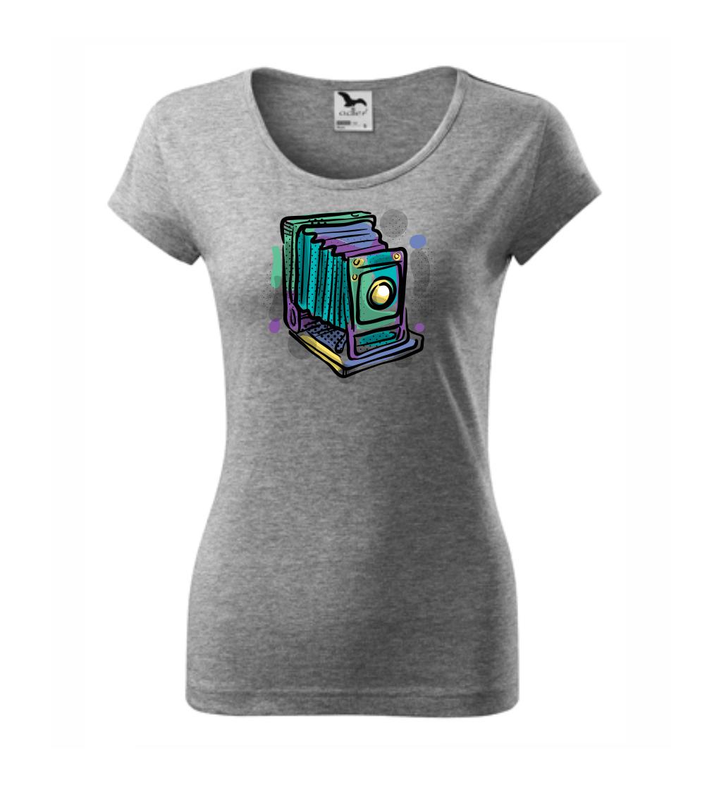 Foťák barevný starý - jedna čočka