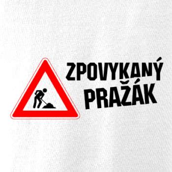 Zpovykaný Pražák - práce na silnici
