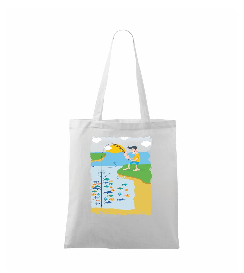 Rybář který má smůlu barevný