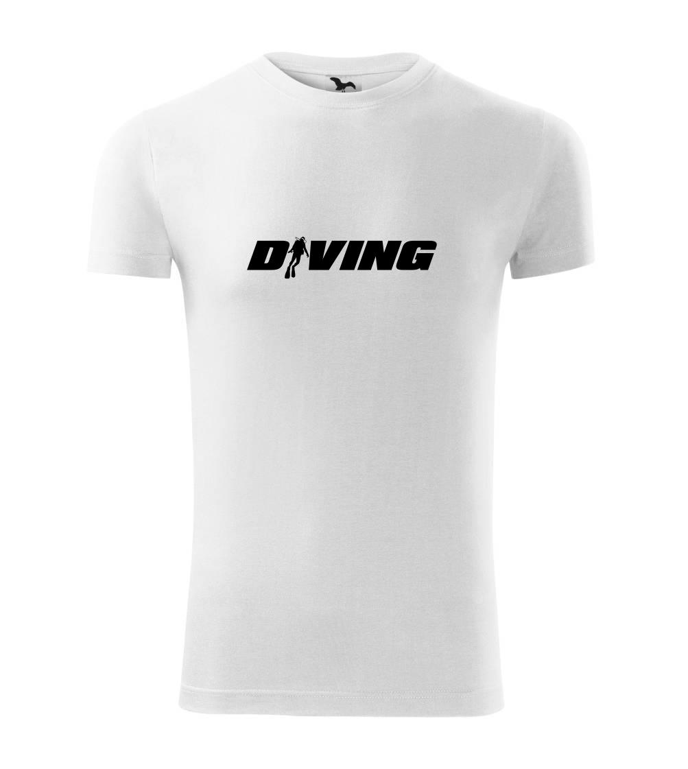 Diving nápis potápěč - Viper FIT pánské triko