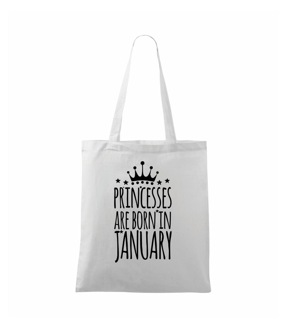 Princesses are born in January