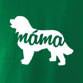 Bernský salašnický pes máma obrys