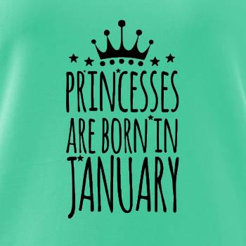 Princesses are born in January