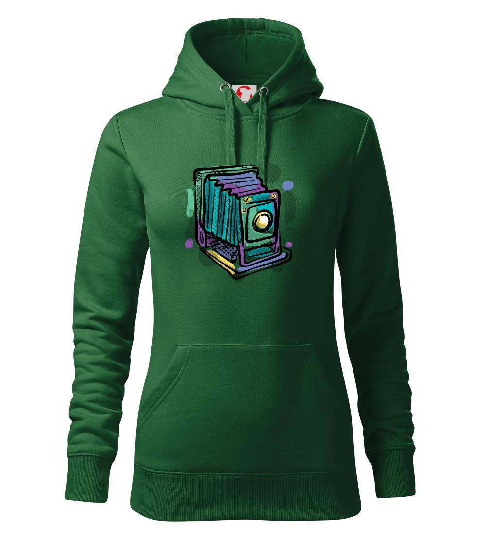 Foťák barevný starý - jedna čočka