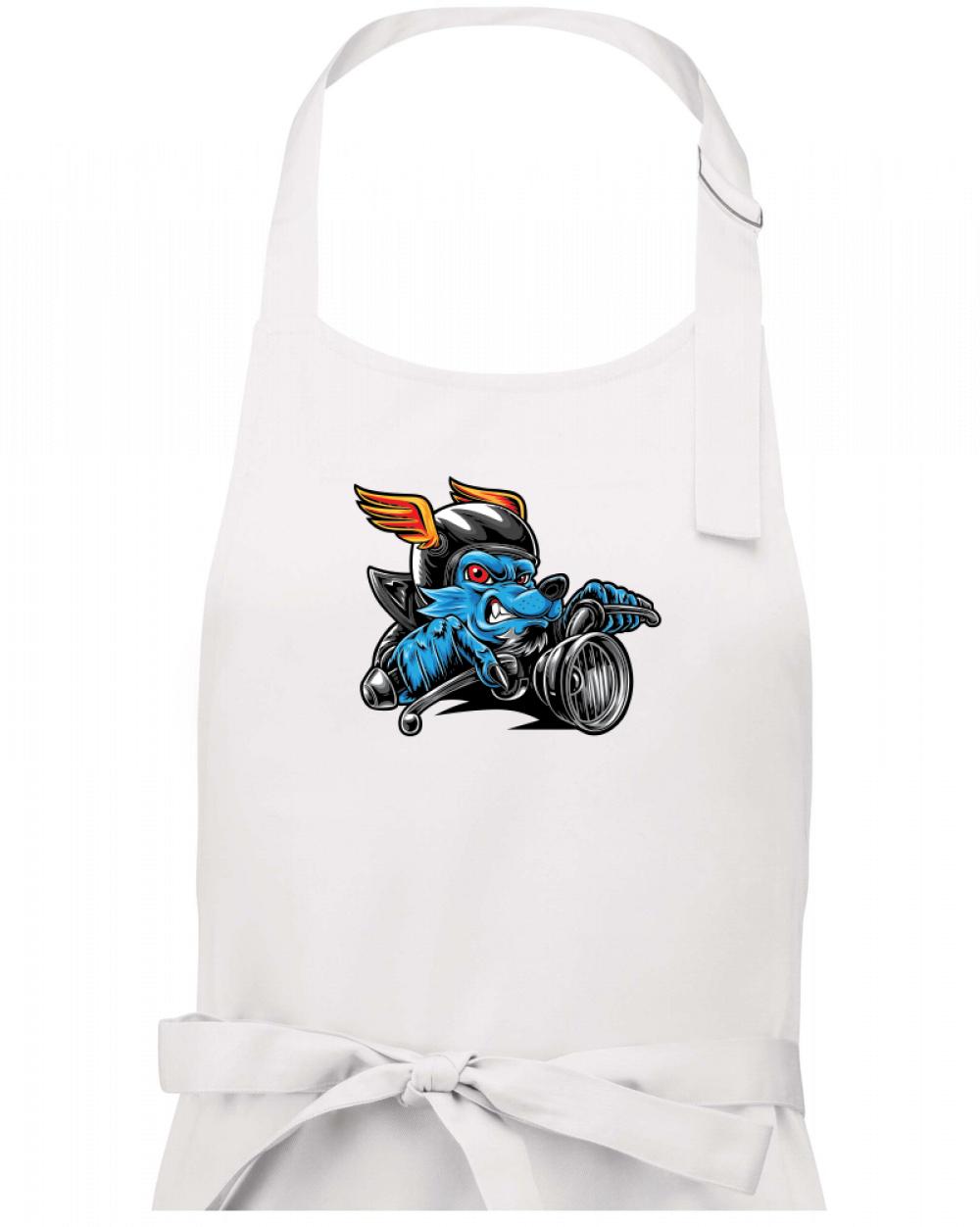 Motorkář vlk Motorkář vlk