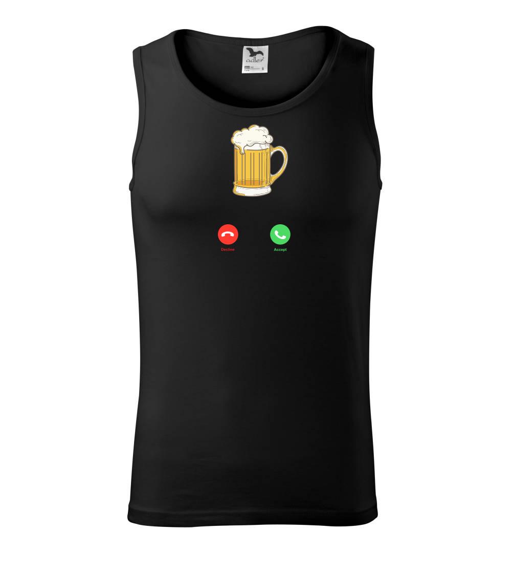 Volá pivo  (Pecka design) - Tílko pánské Core