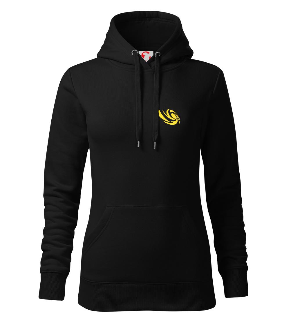 Vortex logo na prso - Mikina dámská Cape s kapucí