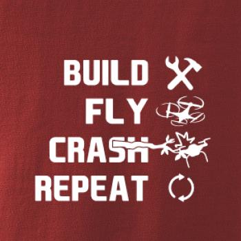 Dron Build fly crash repeat