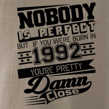 Nobody is perfect - 1992