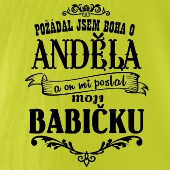 Požádal - a jsem boha o anděla a on mi poslal moji babičku