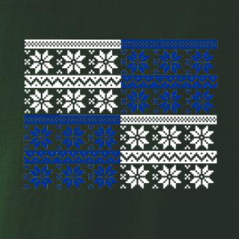 Vánoční vzor - šachovnice