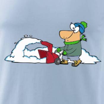 Frézování sněhu kreslené