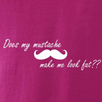 Mustache-does my mustache make me look fat?