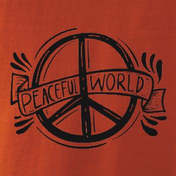 Peaceful world logo