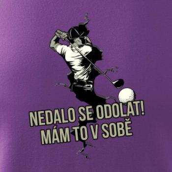 Nedalo se odolat, mám to v sobě golf
