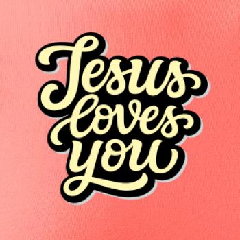 Jesus loves you - psací písmo