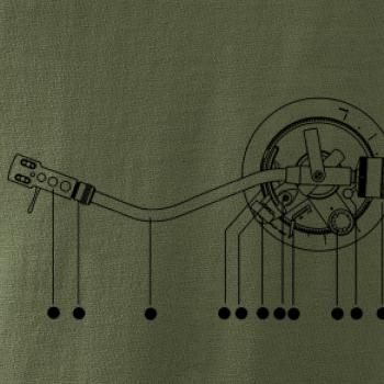 Nákres rameno gramofonu