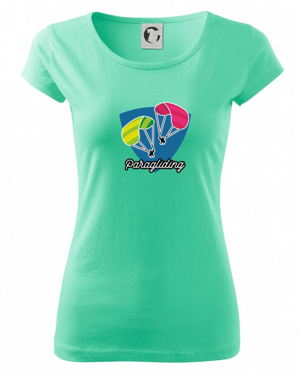 Paragliding dva padáky