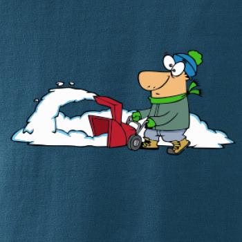 Frézování sněhu kreslené