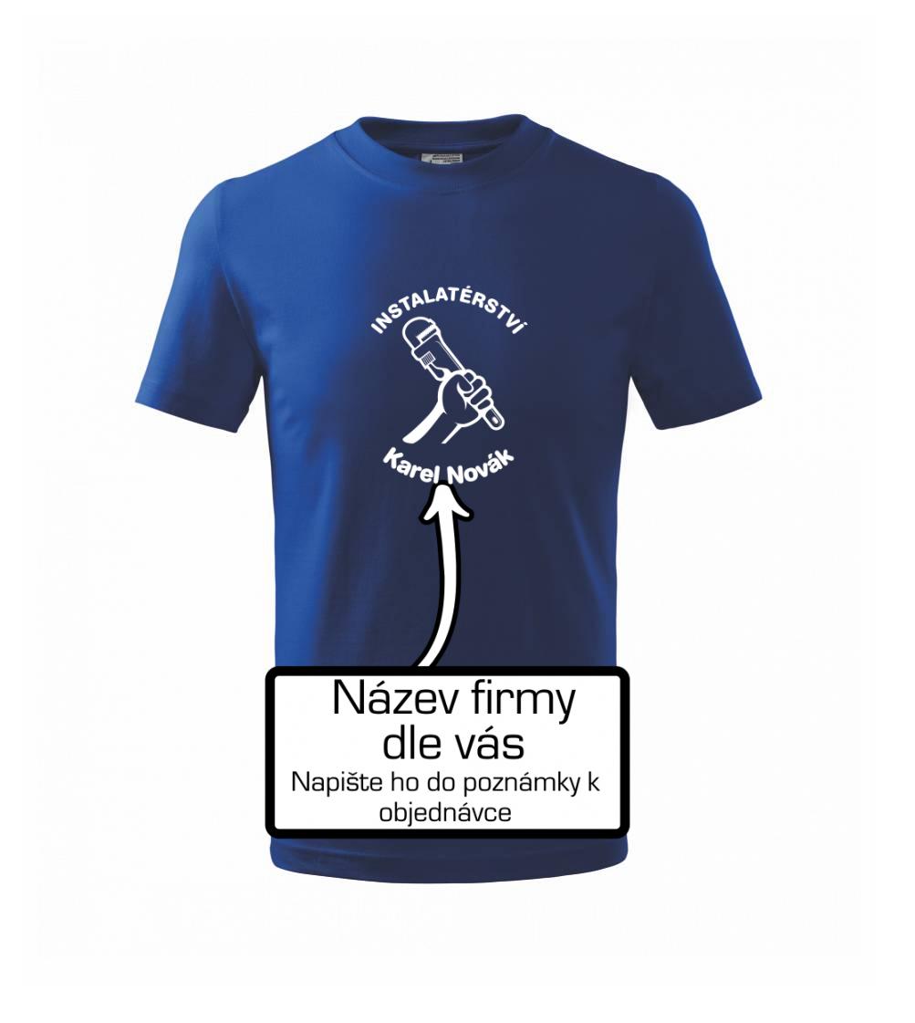 Instalatérství vlastní nápis