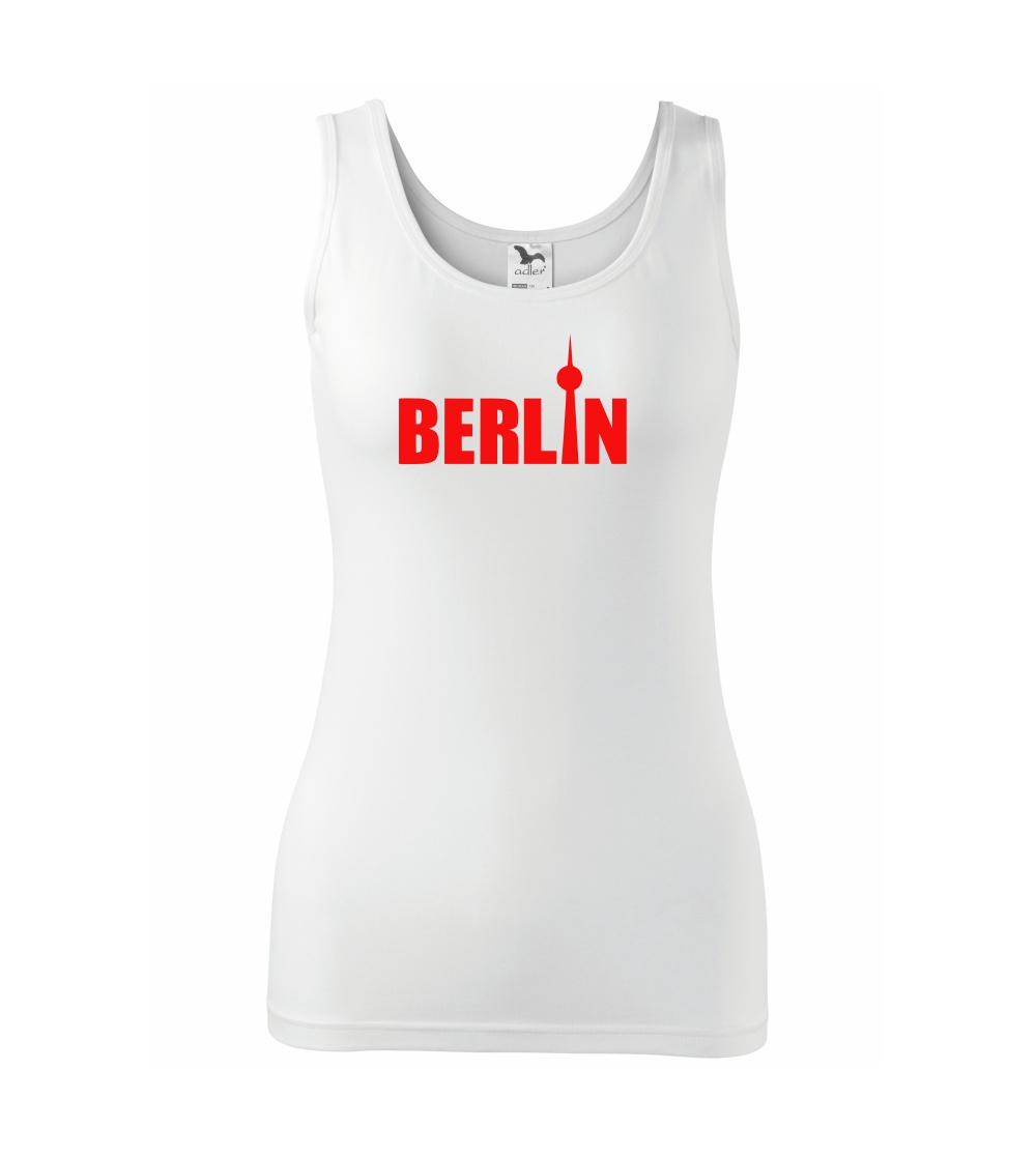 Berlin nápis věž Berliner Fernsehturm - Tílko triumph