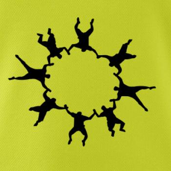 Hromadný seskok padákem