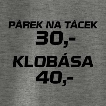 Párek na tácek a klobása