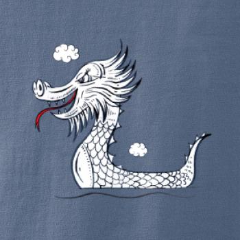 Dračí lodě olejomalba