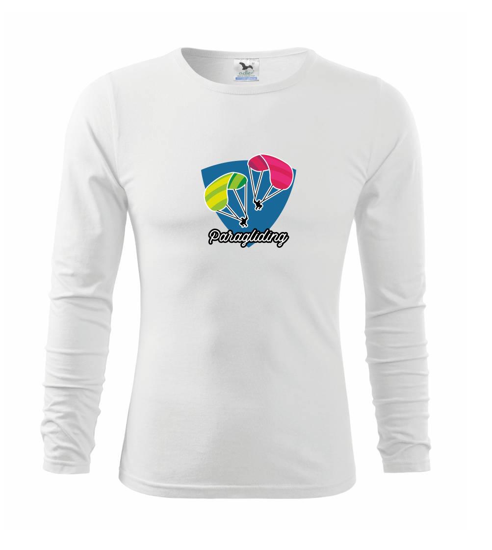 Paragliding dva padáky - Triko dětské Long Sleeve