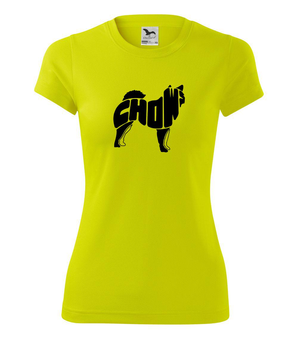 Čau Čau - nápis v těle