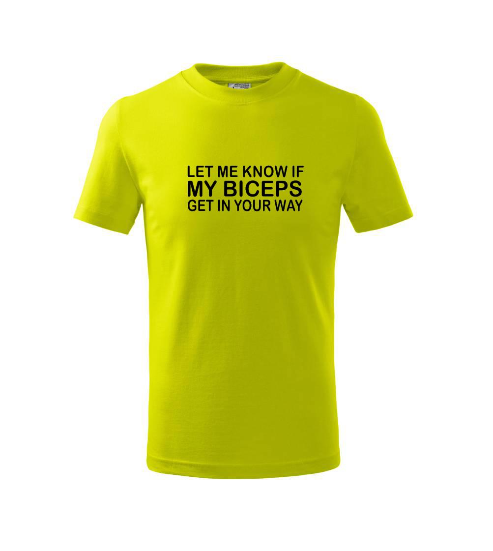 Biceps - svaly v cestě Biceps - svaly v cestě