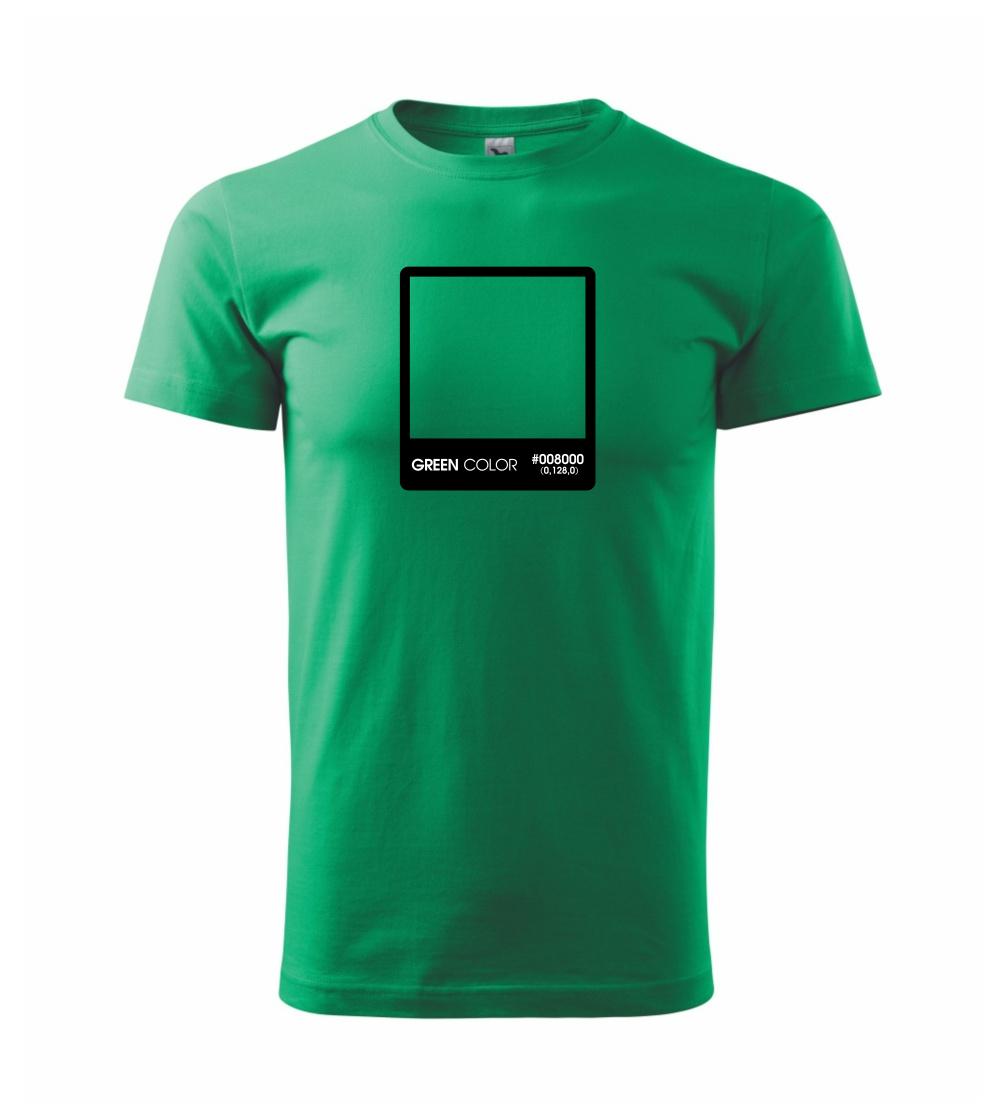 RGB green - Heavy new - triko pánské
