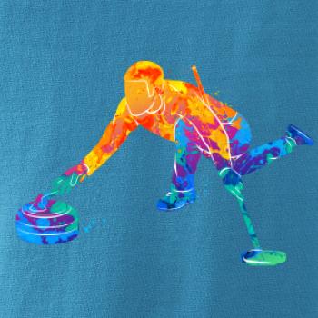 Curling splash Curling splash