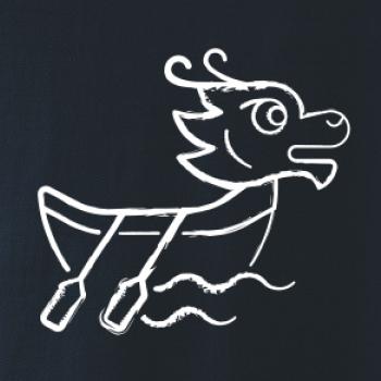 Dračí loď sprejovaná