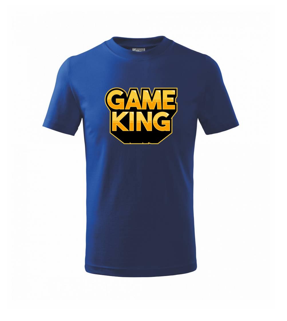 Game king - nápis velký