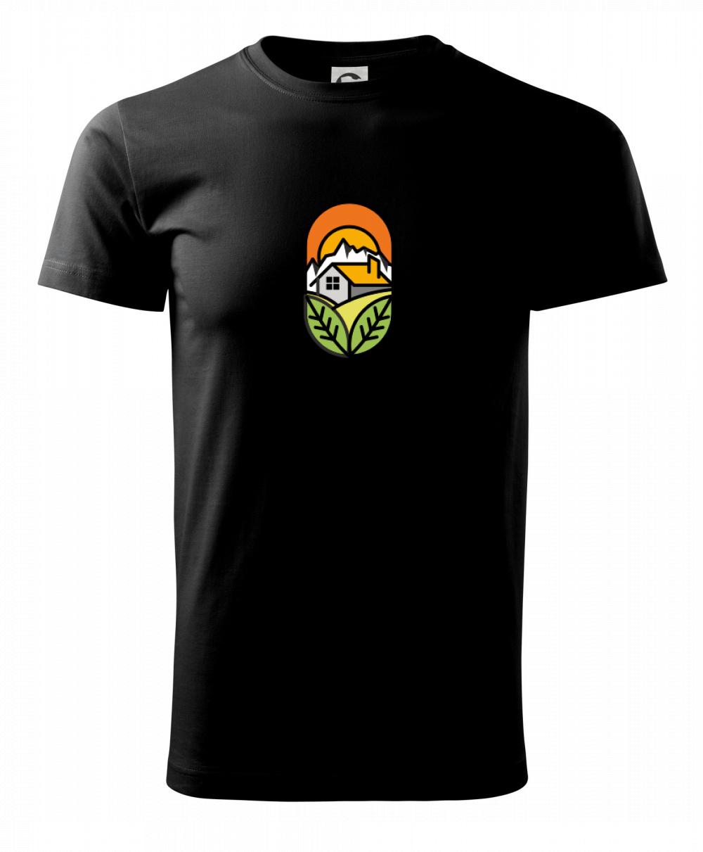 Chalupa při západu slunce Chalupa při západu slunce
